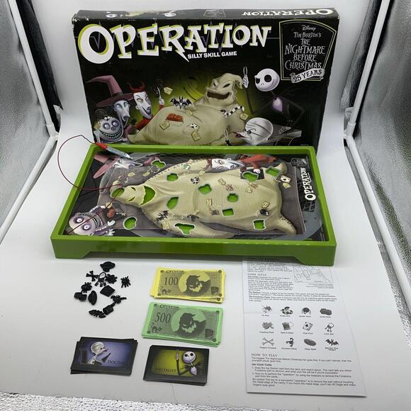 Games | Operation Disney Tim Burtons The Nightmare Before Christmas ...